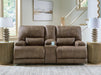 Beckley Place Power Reclining Loveseat with Console - De Avenue Furniture