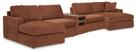 Modmax 5 Piece Sectional with Audio Console - De Avenue Furniture
