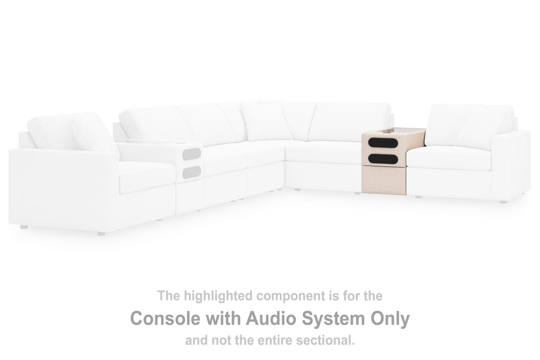 Modmax Balanced Sectional with Audio and Storage Consoles - De Avenue Furniture