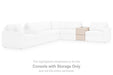Modmax Balanced Sectional with Audio and Storage Consoles - De Avenue Furniture