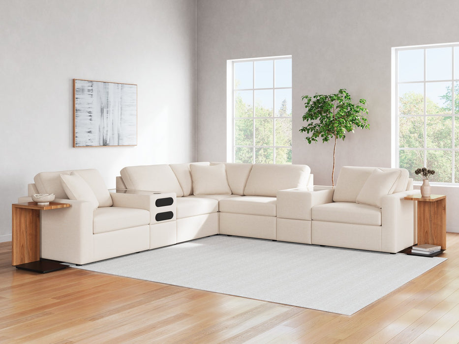 Modmax Balanced Sectional with Audio and Storage Consoles - De Avenue Furniture