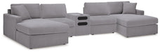 Modmax 5 Piece Sectional with Audio Console - De Avenue Furniture