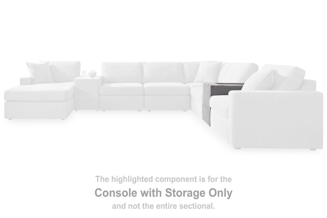 Modmax Balanced Sectional with Audio and Storage Consoles - De Avenue Furniture
