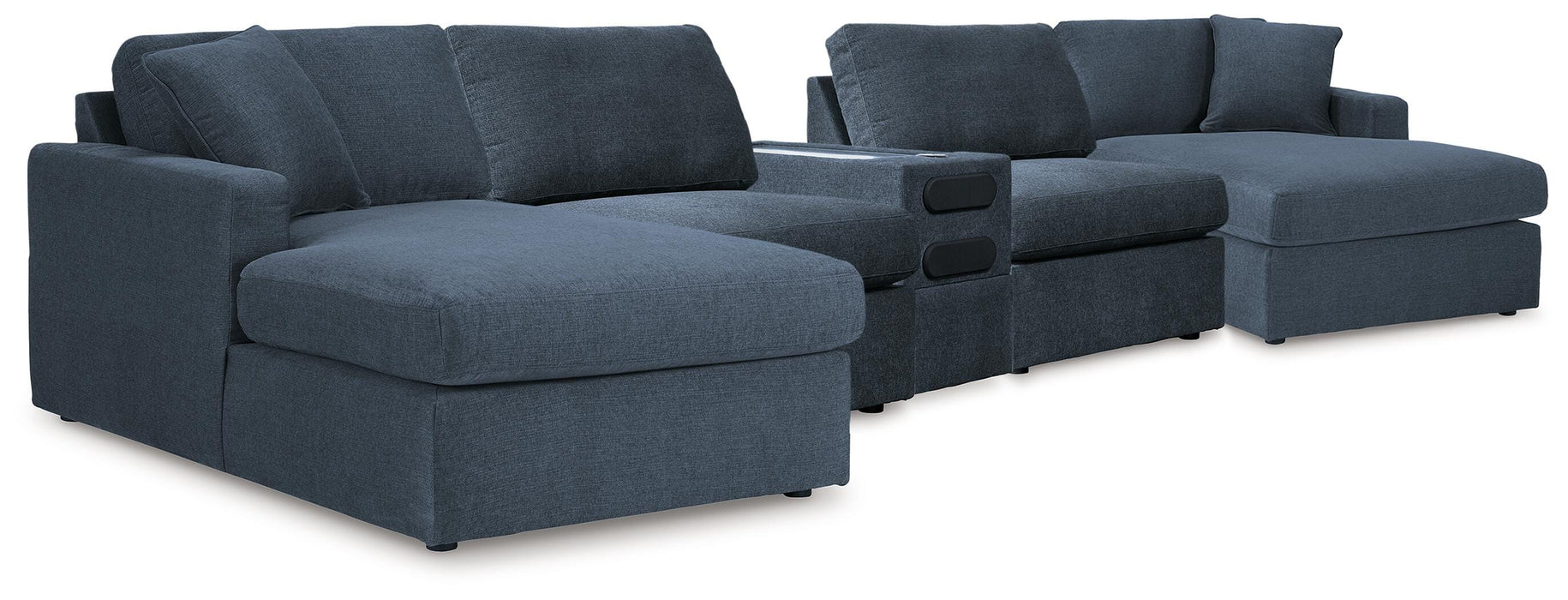Modmax 5 Piece Sectional with Audio Console - De Avenue Furniture