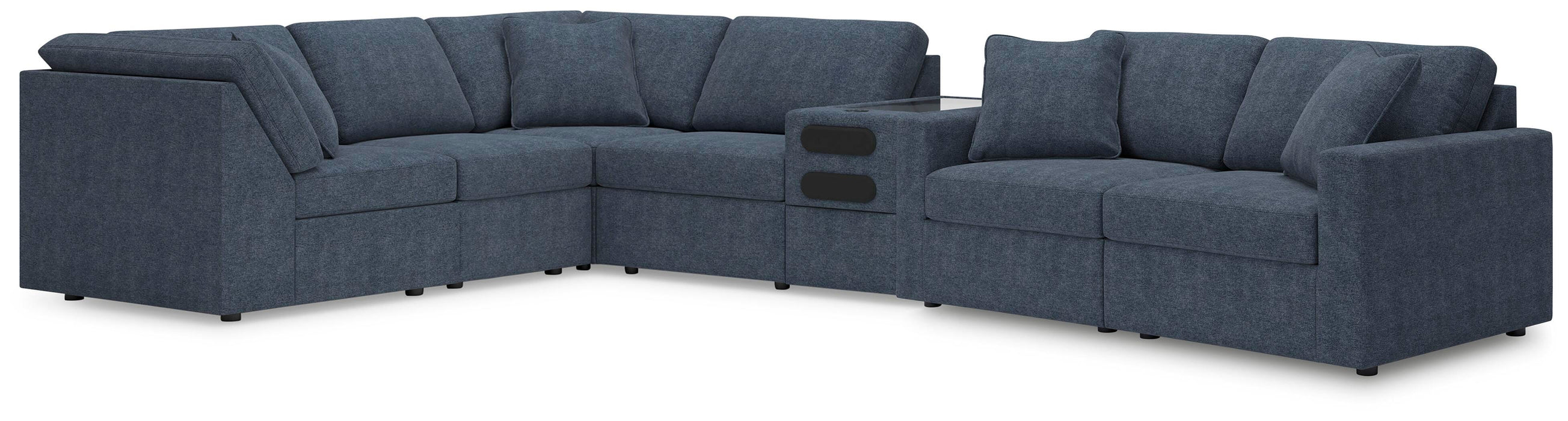 Modmax Sectional with Audio Console - De Avenue Furniture