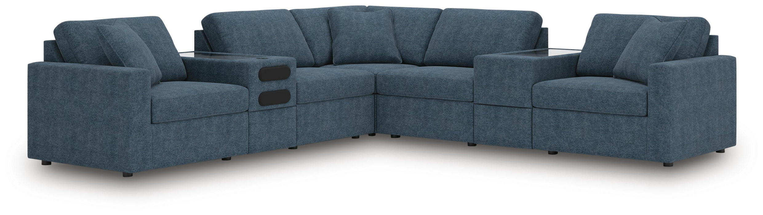 Modmax Balanced Sectional with Audio and Storage Consoles - De Avenue Furniture