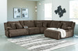 Top Tier Reclining Sectional with Chaise - De Avenue Furniture