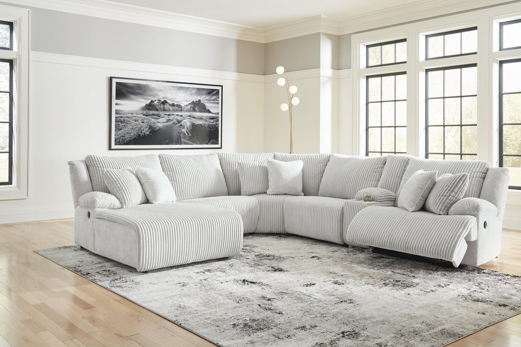 Top Tier Reclining Sectional with Chaise - De Avenue Furniture