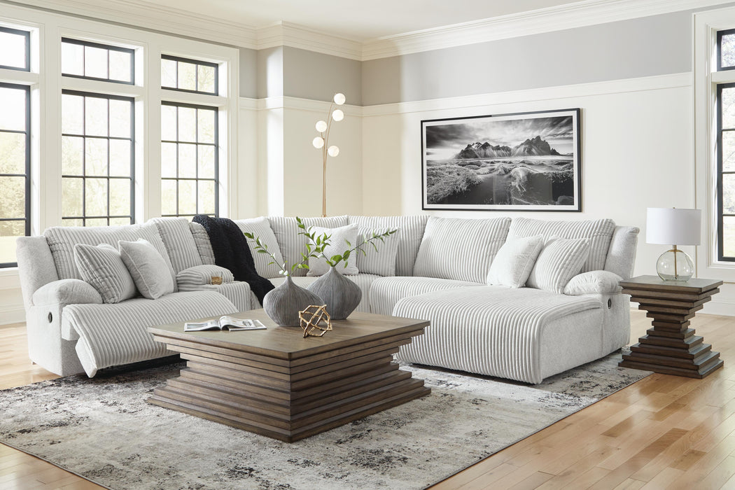 Top Tier Reclining Sectional with Chaise - De Avenue Furniture