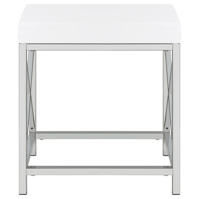 Eliza Makeup Vanity Table with LED Mirror and Stool - De Avenue Furniture