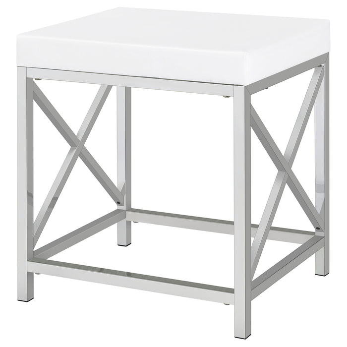 Eliza Makeup Vanity Table with LED Mirror and Stool - De Avenue Furniture