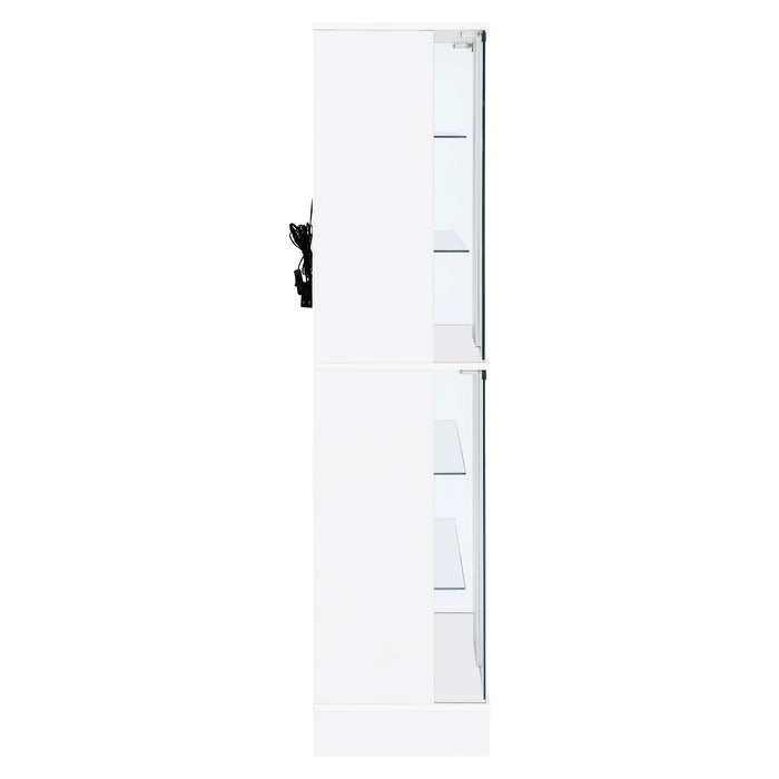 Cabra Curio Cabinet with LED Lighting