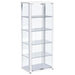 Aero Curio Cabinet with LED Lighting - De Avenue Furniture