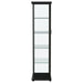Aero Curio Cabinet with LED Lighting - De Avenue Furniture