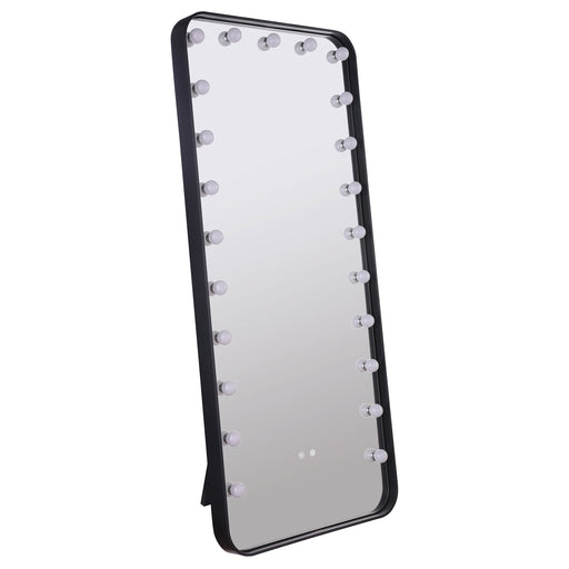 Canton Standing Mirror with LED Lighting and Bluetooth Speaker - De Avenue Furniture