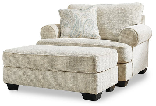 Monaghan Oversized Chair and Ottoman - De Avenue Furniture