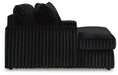 Midnight-Madness Oversized Chaise - De Avenue Furniture