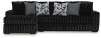 Midnight-Madness Sectional Sofa with Chaise - De Avenue Furniture