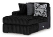 Midnight-Madness Sectional with Chaise - De Avenue Furniture