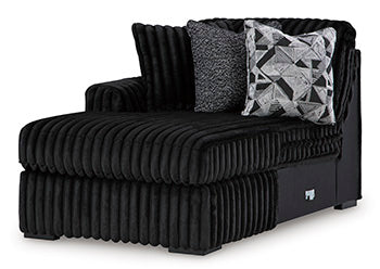 Midnight-Madness Sectional with Chaise - De Avenue Furniture
