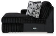 Midnight-Madness Sectional with Chaise - De Avenue Furniture