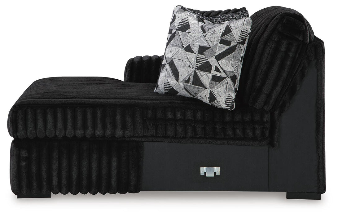 Midnight-Madness Super Chaise - De Avenue Furniture