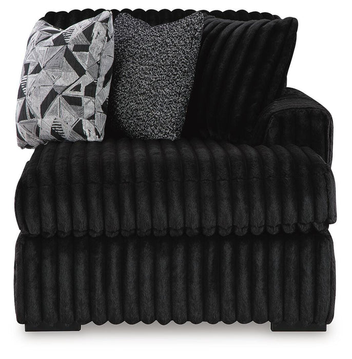 Midnight-Madness Super Chaise - De Avenue Furniture