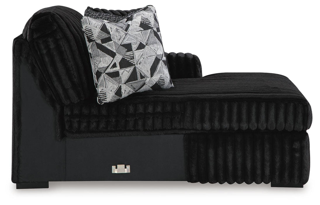 Midnight-Madness Super Chaise - De Avenue Furniture
