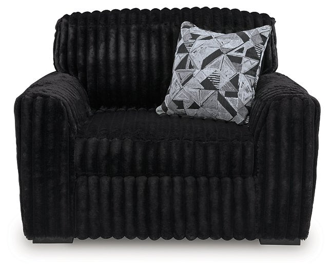 Midnight-Madness Oversized Chair - De Avenue Furniture