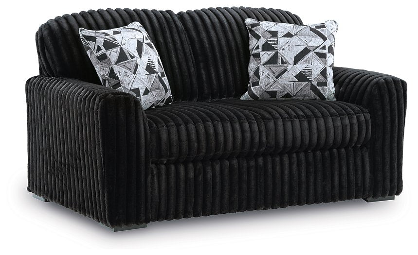 Midnight-Madness Loveseat - De Avenue Furniture
