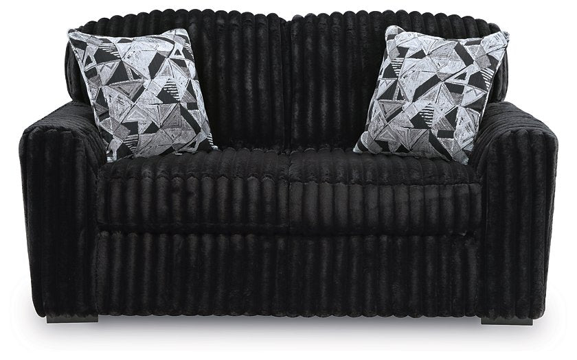 Midnight-Madness Loveseat - De Avenue Furniture