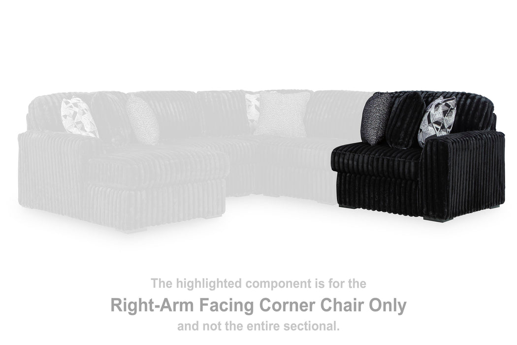 Midnight-Madness Sectional - De Avenue Furniture