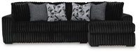 Midnight-Madness Sectional Sofa with Chaise - De Avenue Furniture