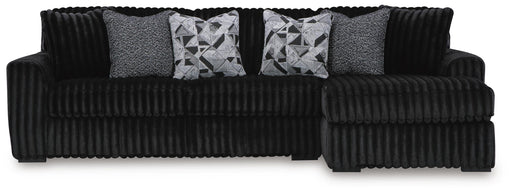 Midnight-Madness Sectional Sofa with Chaise - De Avenue Furniture