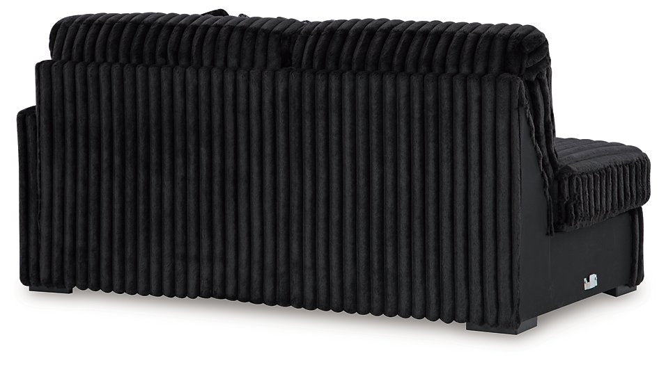 Midnight-Madness Sectional with Chaise - De Avenue Furniture