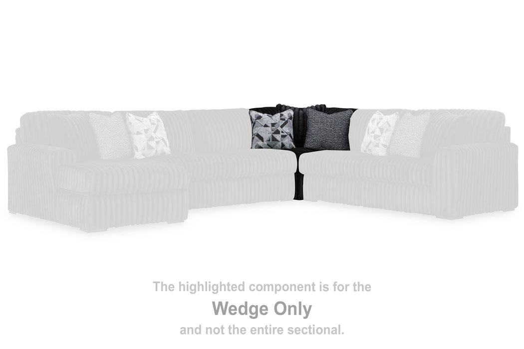 Midnight-Madness Sectional with Chaise - De Avenue Furniture