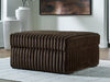 Midnight-Madness Oversized Accent Ottoman - De Avenue Furniture