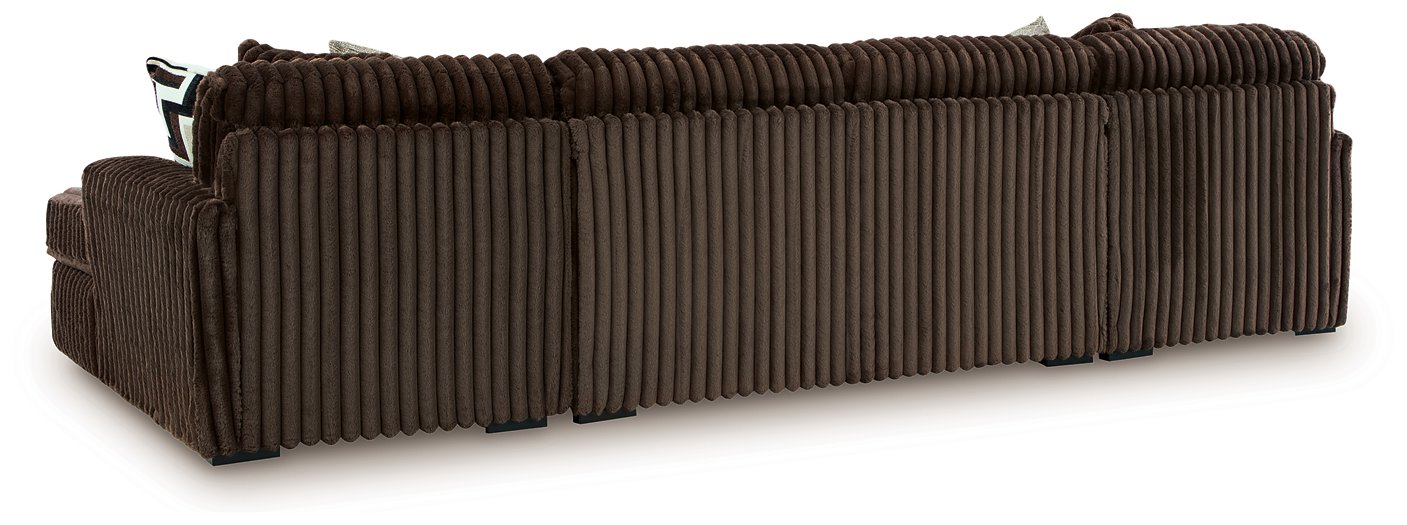 Midnight-Madness Sectional with Chaise - De Avenue Furniture