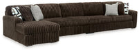 Midnight-Madness Sectional with Chaise - De Avenue Furniture