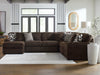 Midnight-Madness Sectional with Chaise - De Avenue Furniture