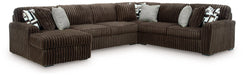 Midnight-Madness Sectional with Chaise - De Avenue Furniture