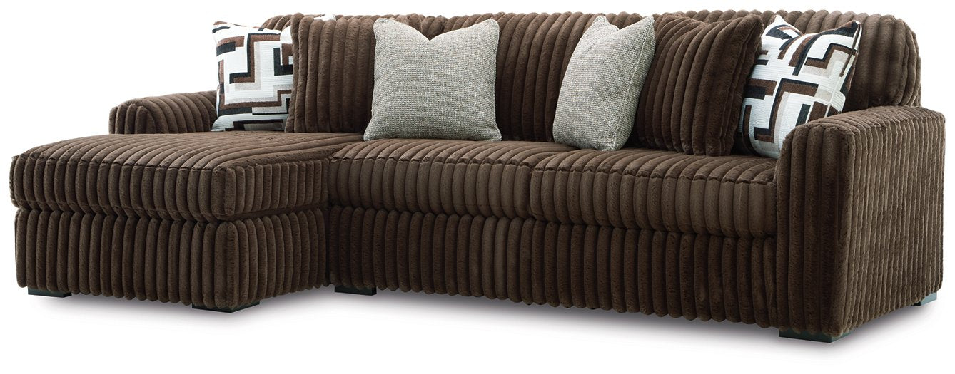 Midnight-Madness Sectional Sofa with Chaise - De Avenue Furniture