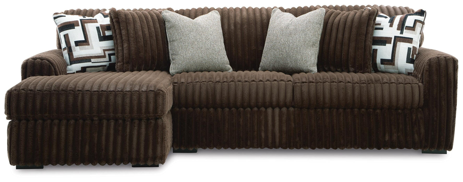 Midnight-Madness Sectional Sofa with Chaise - De Avenue Furniture