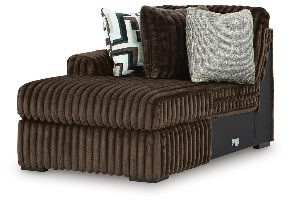 Midnight-Madness Sectional with Chaise - De Avenue Furniture