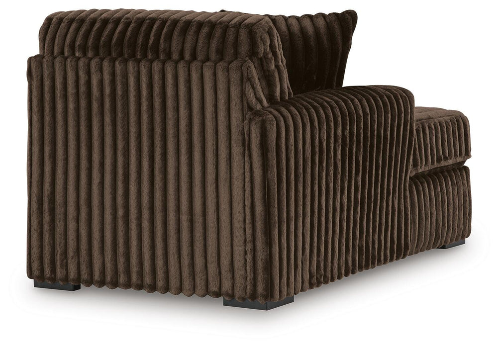 Midnight-Madness Sectional with Chaise - De Avenue Furniture