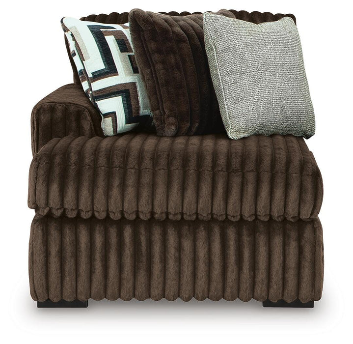 Midnight-Madness Sectional with Chaise - De Avenue Furniture