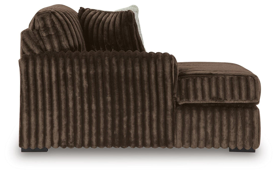 Midnight-Madness Sectional with Chaise - De Avenue Furniture