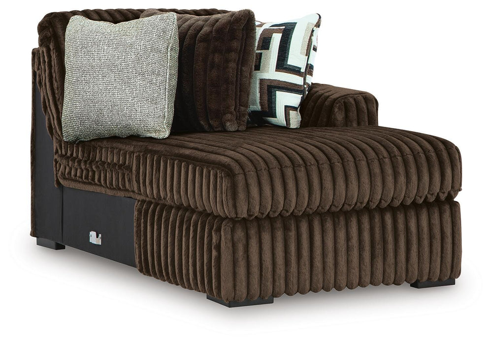 Midnight-Madness Sectional with Chaise - De Avenue Furniture