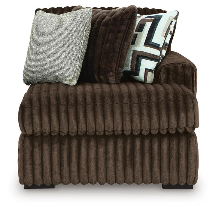 Midnight-Madness Sectional with Chaise - De Avenue Furniture