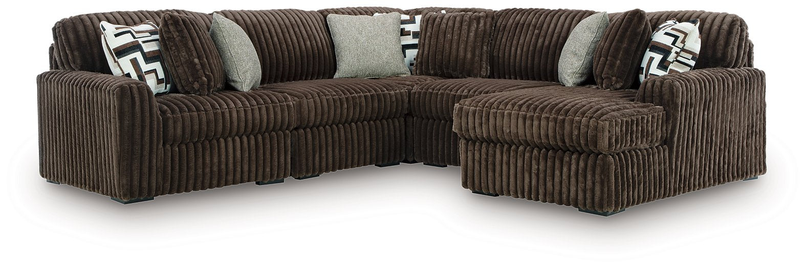 Midnight-Madness Sectional with Chaise - De Avenue Furniture